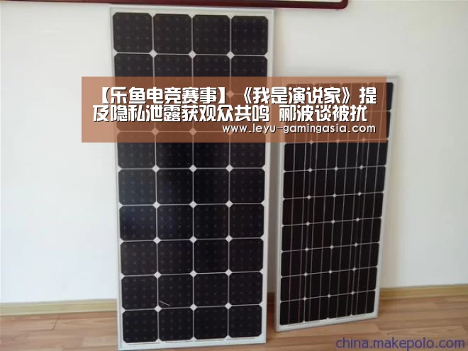 【乐鱼电竞赛事】《我是演说家》提及隐私泄露获观众共鸣 郦波谈被扰往事心有余悸(图1) 乐鱼电竞赛事